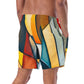 DMV 0433 Abstract Art Men's swim trunks