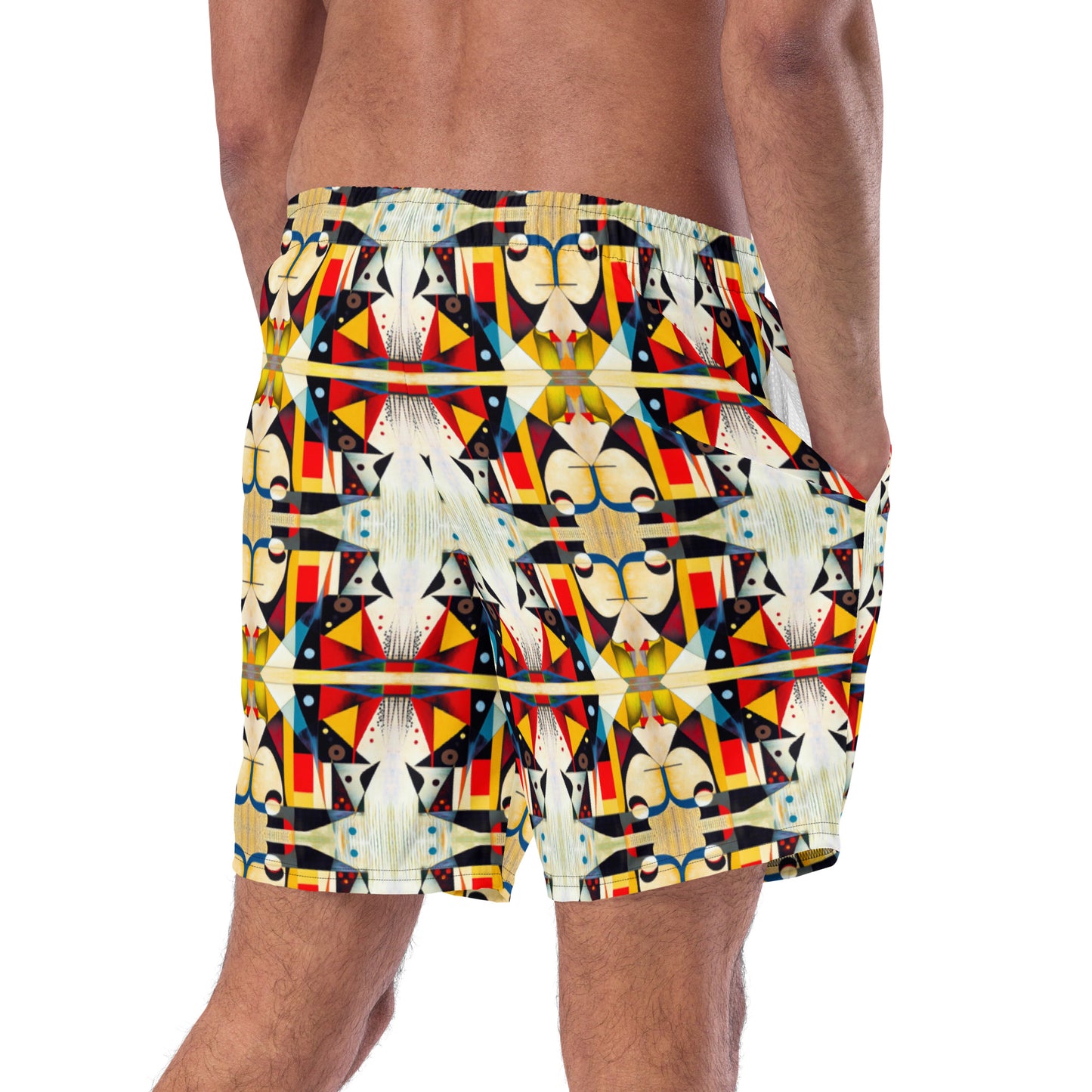 DMV 0517 Chic Boho Men's swim trunks