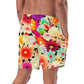 DMV 0424 Floral Men's swim trunks