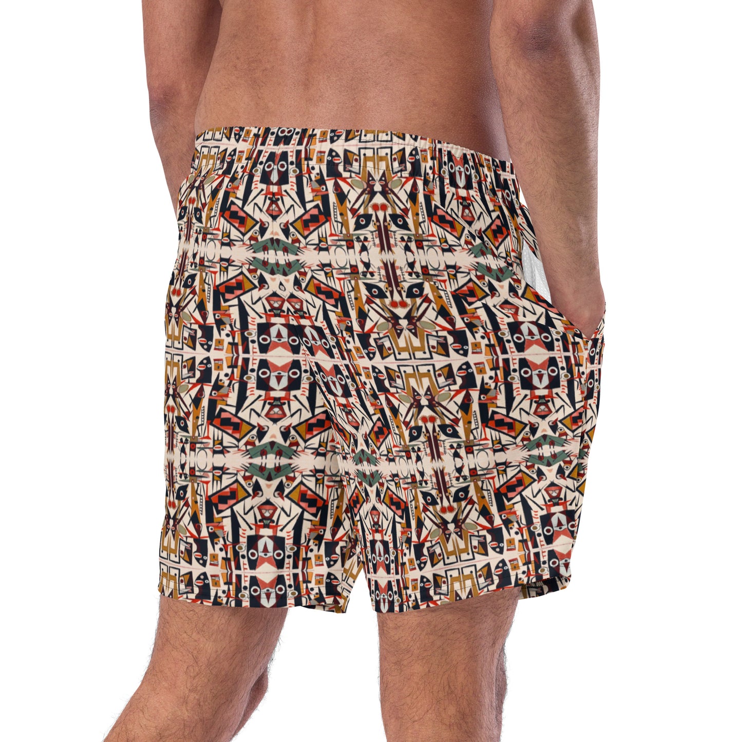 DMV 0432 Classic Boho Men's swim trunks