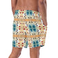 DMV 0494 Vintage Artsy Men's swim trunks