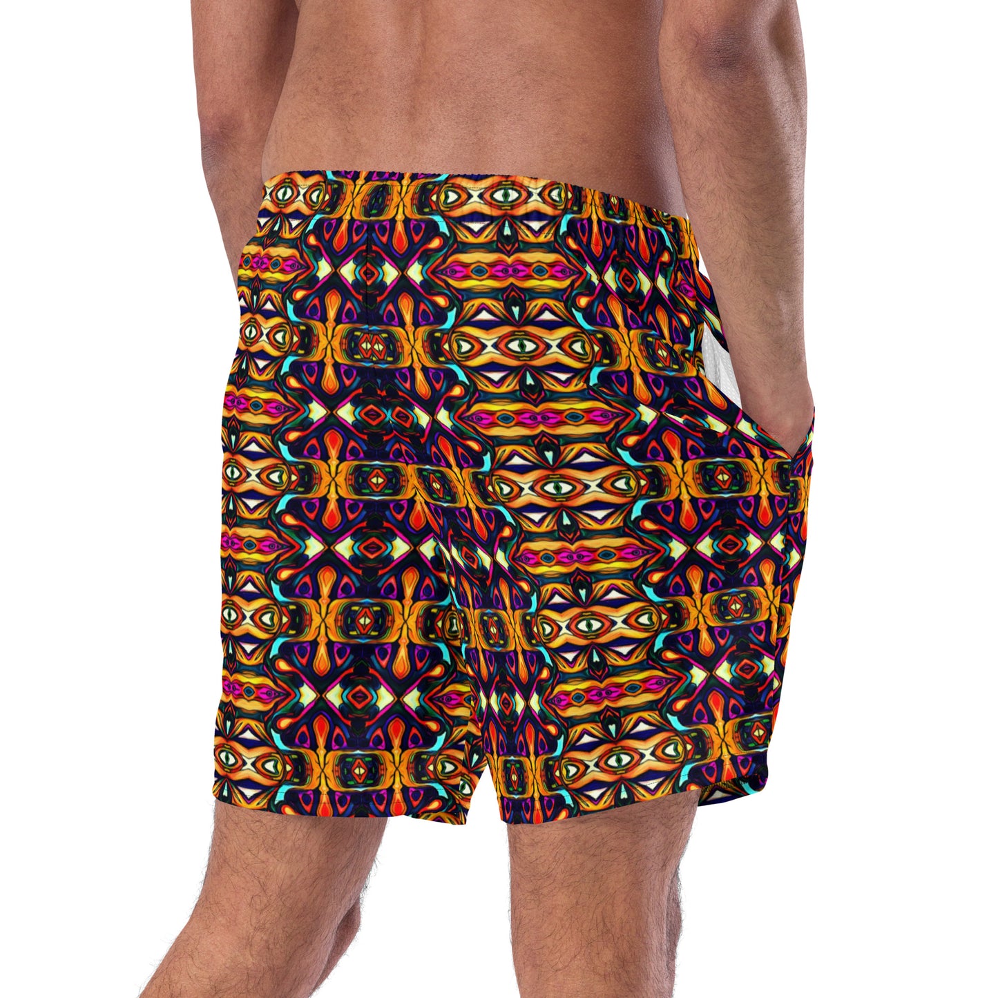 DMV 1126 Psy Artsy Men's swim trunks