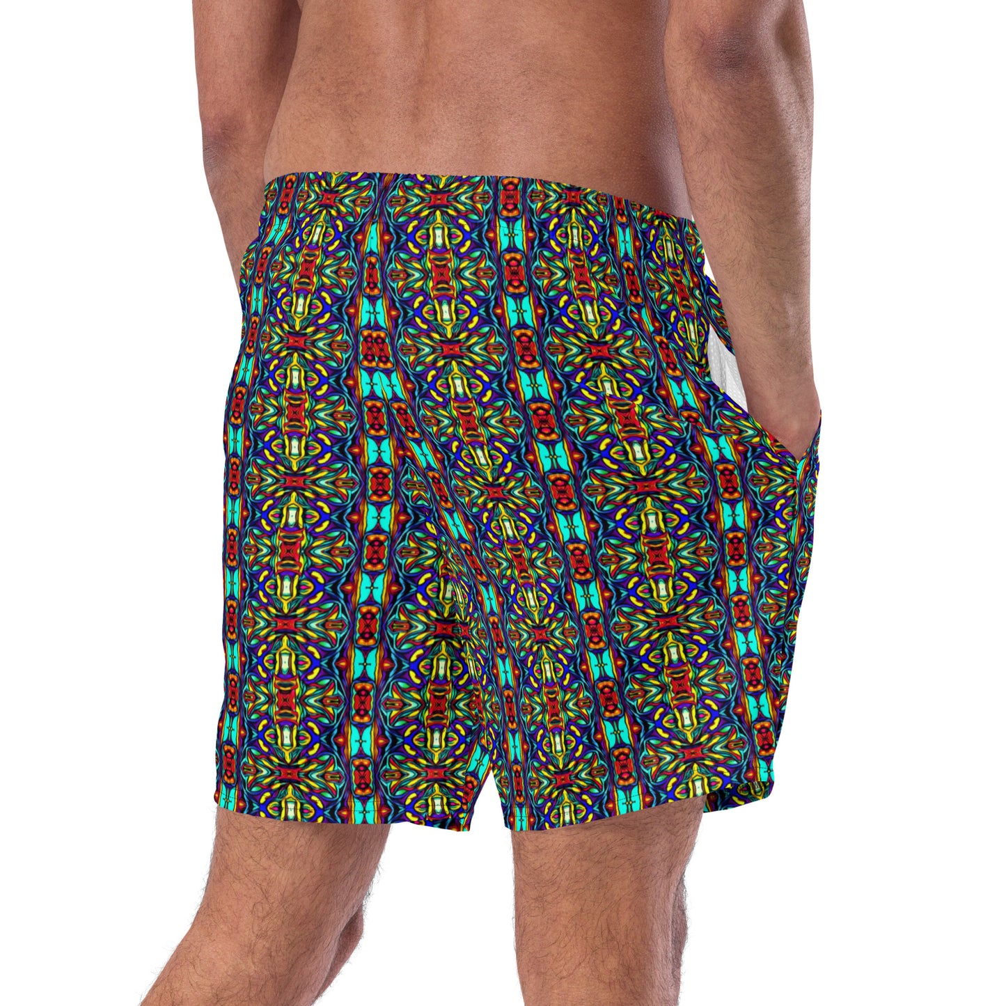 DMV 1368 Psy Artsy Men's swim trunks