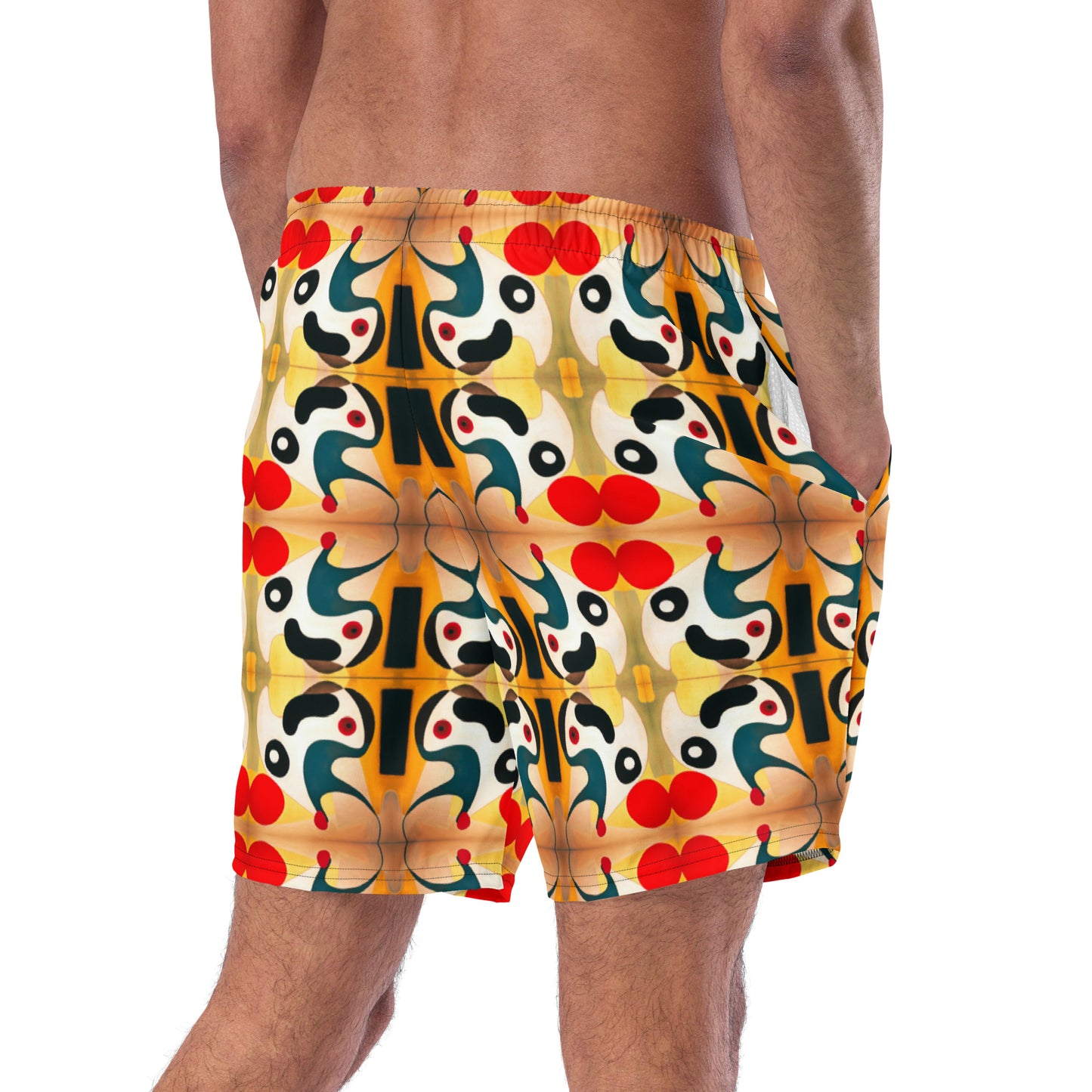 DMV 1005 Vintage Artsy Men's swim trunks