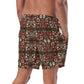 DMV 1530 Classic Boho All-Over Print Recycled Swim Trunks