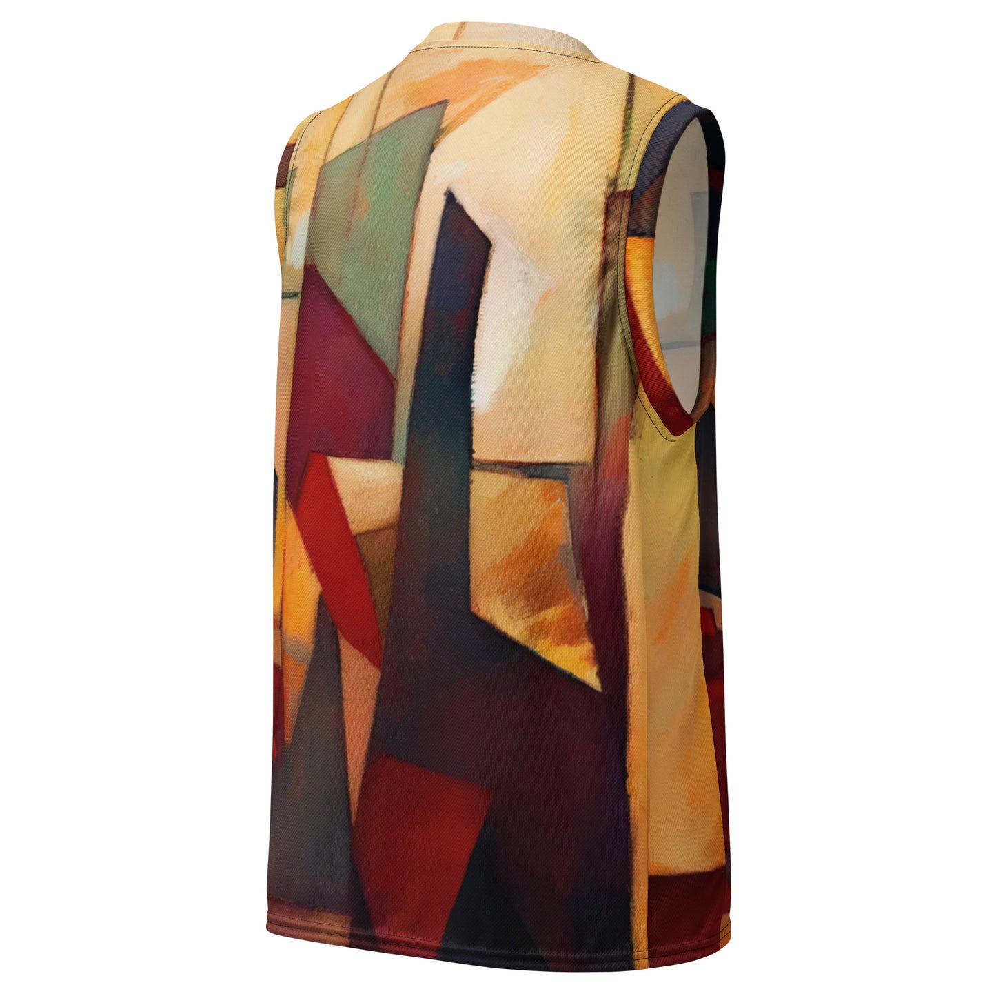 DMV 0251 Abstract Art Recycled unisex basketball jersey