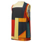 DMV 1542 Abstract Art Recycled unisex basketball jersey