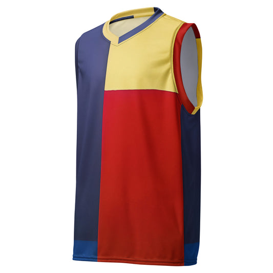 DMV 0050 Avant Garde Recycled unisex basketball jersey