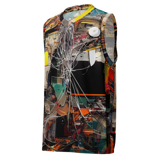 DMV 0271 Avant Garde Recycled unisex basketball jersey