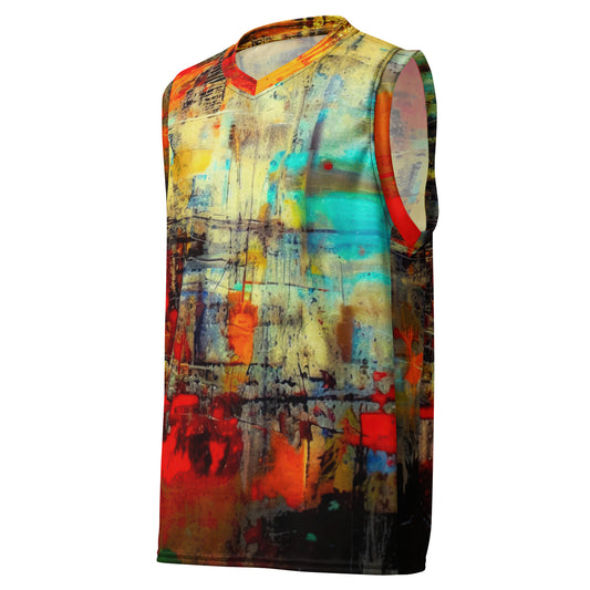 DMV 0279 Avant Garde Recycled unisex basketball jersey