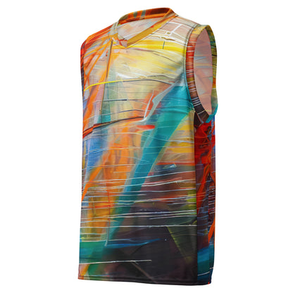 DMV 1346 Avant Garde Recycled unisex basketball jersey