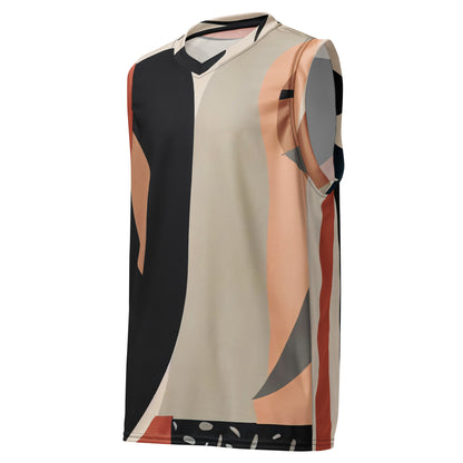 DMV 0278 Boho Recycled unisex basketball jersey