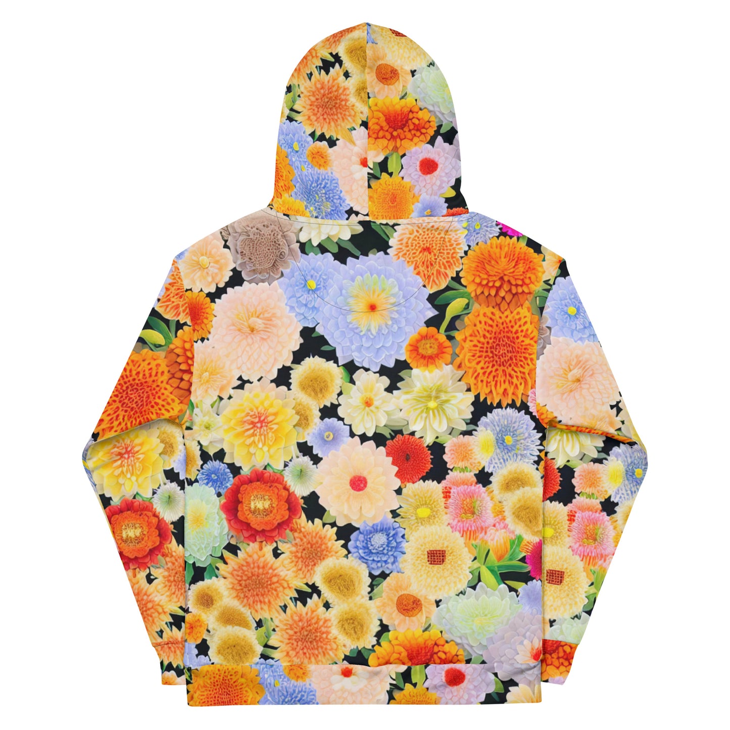 DMV 0004 Floral Unisex Hoodie