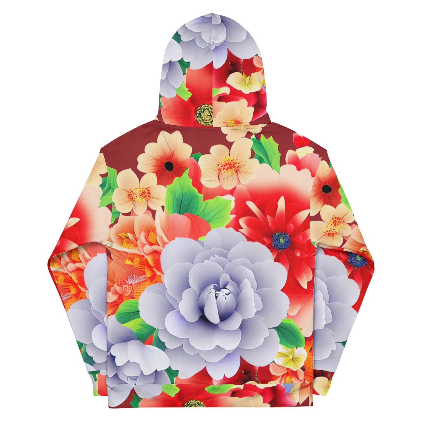 DMV 0035 Floral Unisex Hoodie