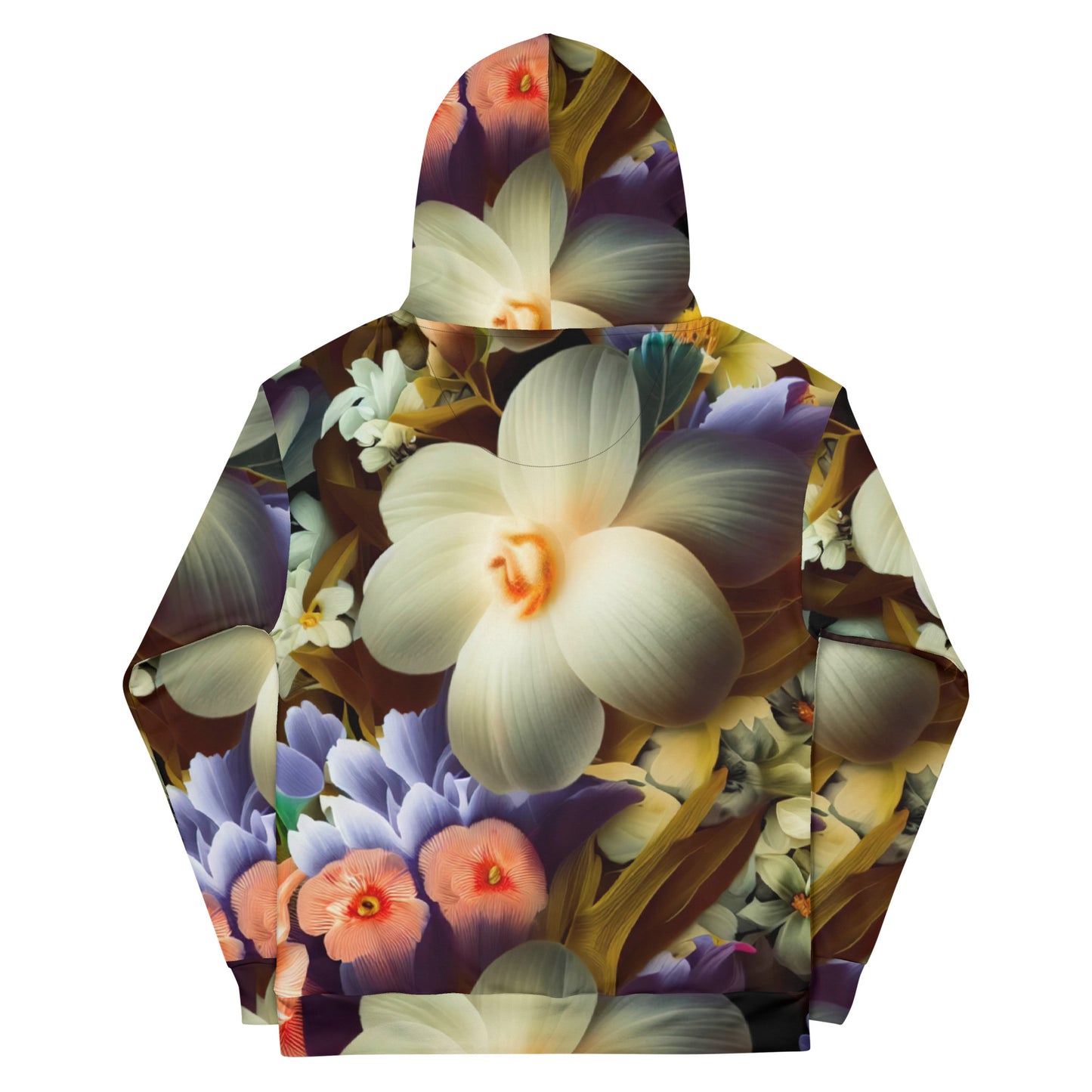 DMV 0125 Floral Unisex Hoodie