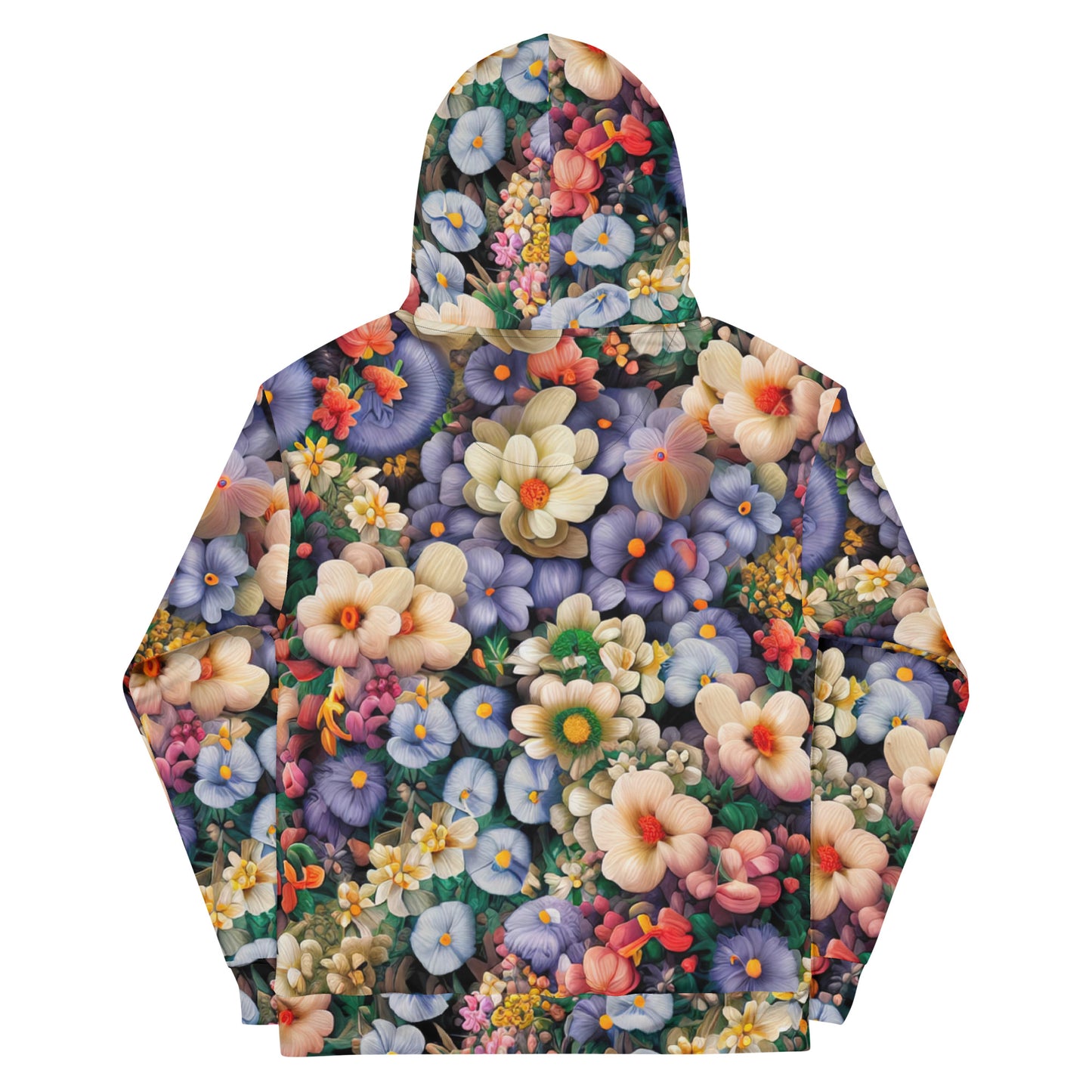 DMV 0114 Floral Unisex Hoodie