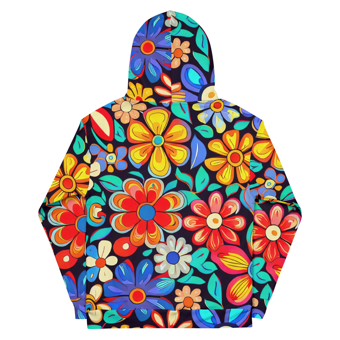 DMV 0257 Floral Unisex Hoodie