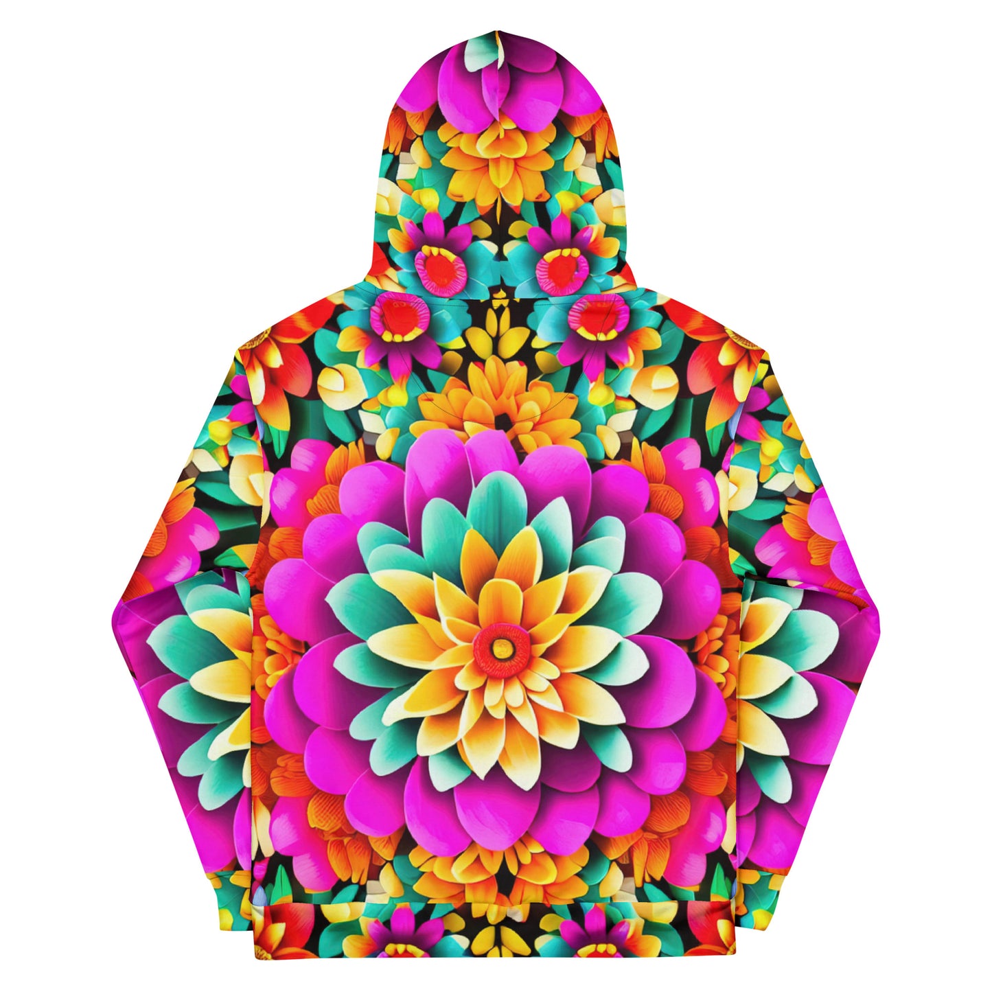 DMV 0250 Floral Unisex Hoodie