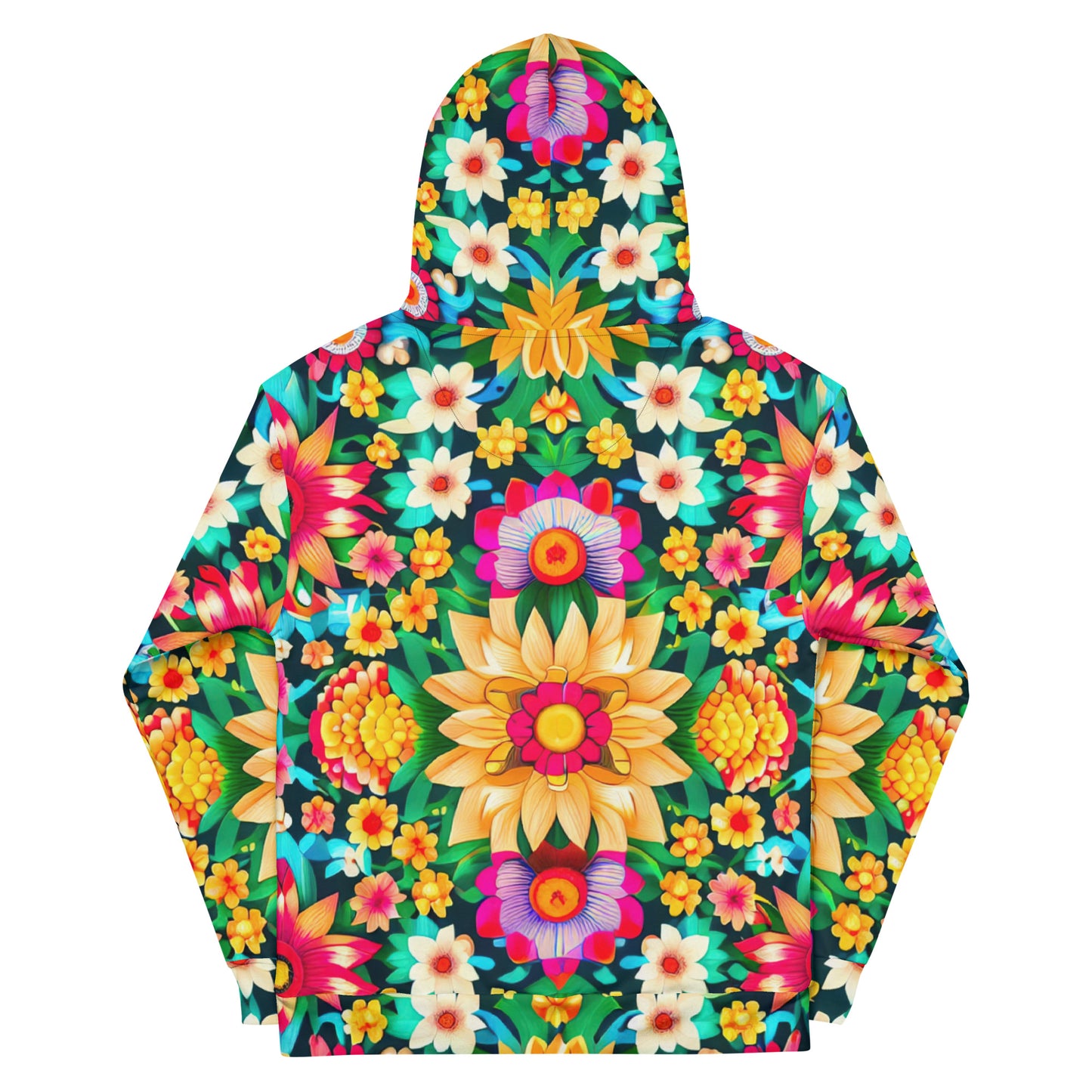 DMV 0193 Floral Unisex Hoodie