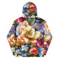 DMV 0268 Floral Unisex Hoodie