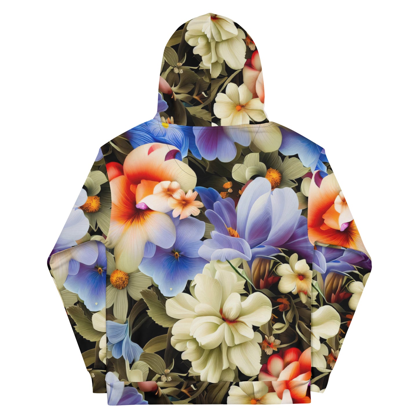 DMV 1157 Floral Unisex Hoodie