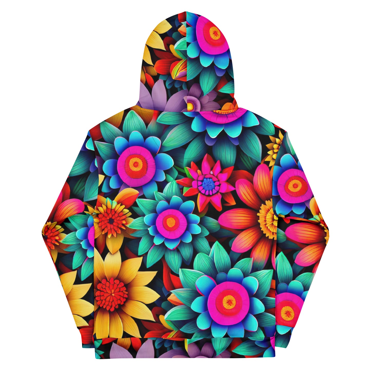 DMV 0852 Floral Unisex Hoodie