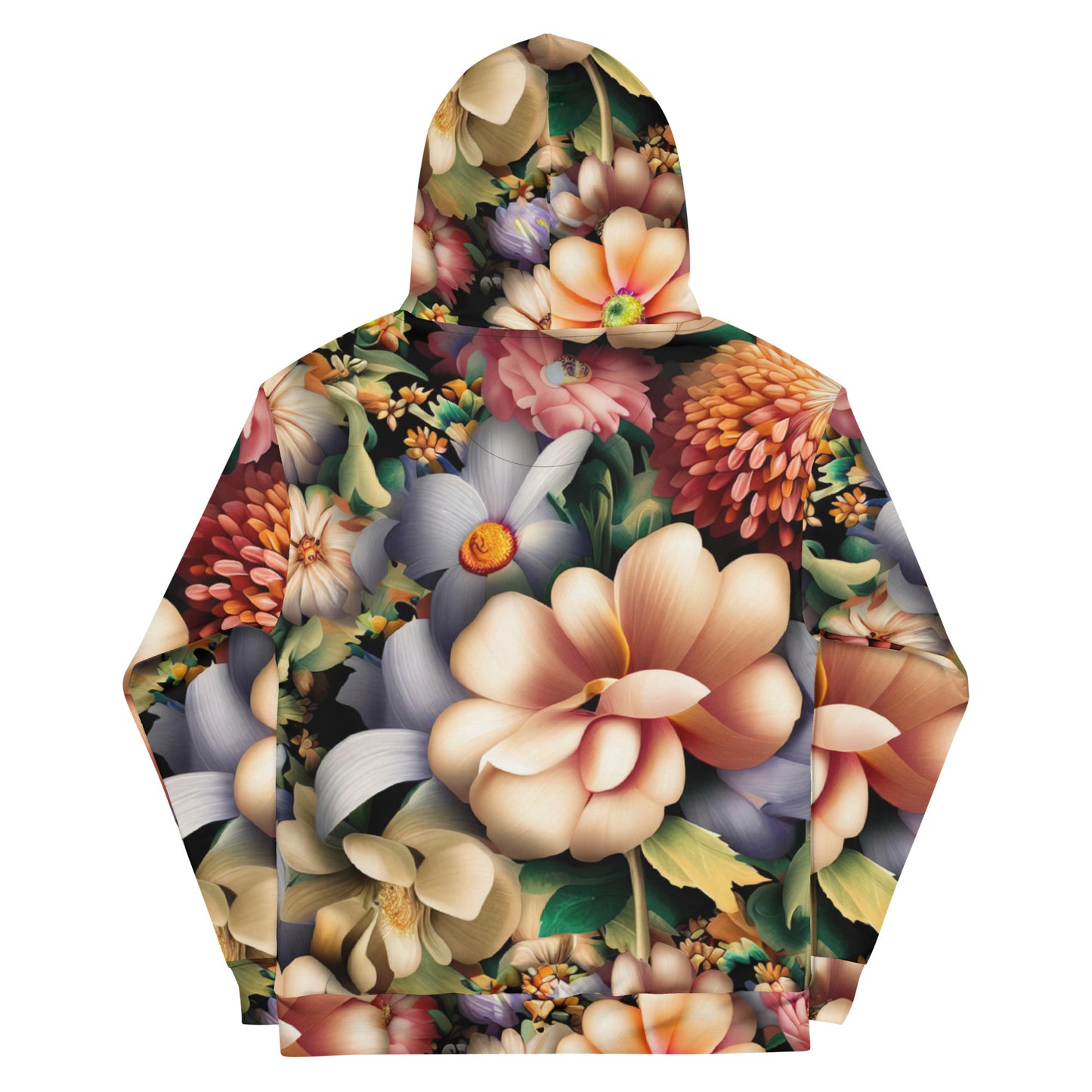 DMV 1574 Floral Unisex Hoodie