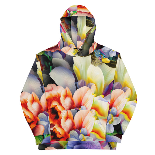 DMV 0081 Floral Unisex Hoodie