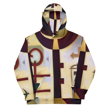 DMV 0083 Abstract Art Unisex Hoodie