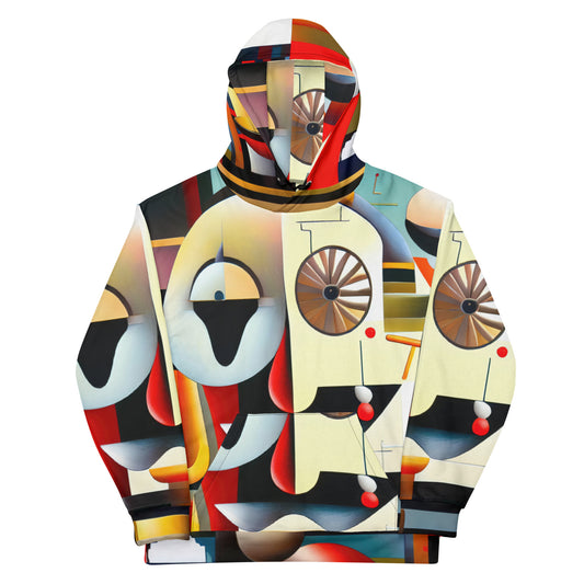 DMV 0022 Retro Art Unisex Hoodie