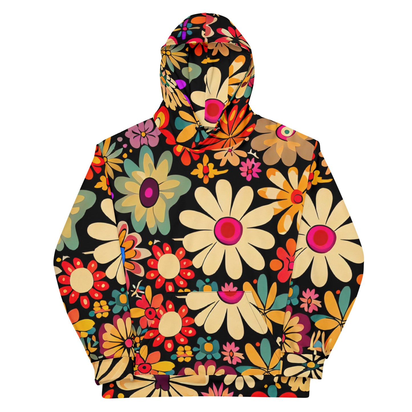 DMV 0101 Floral Unisex Hoodie