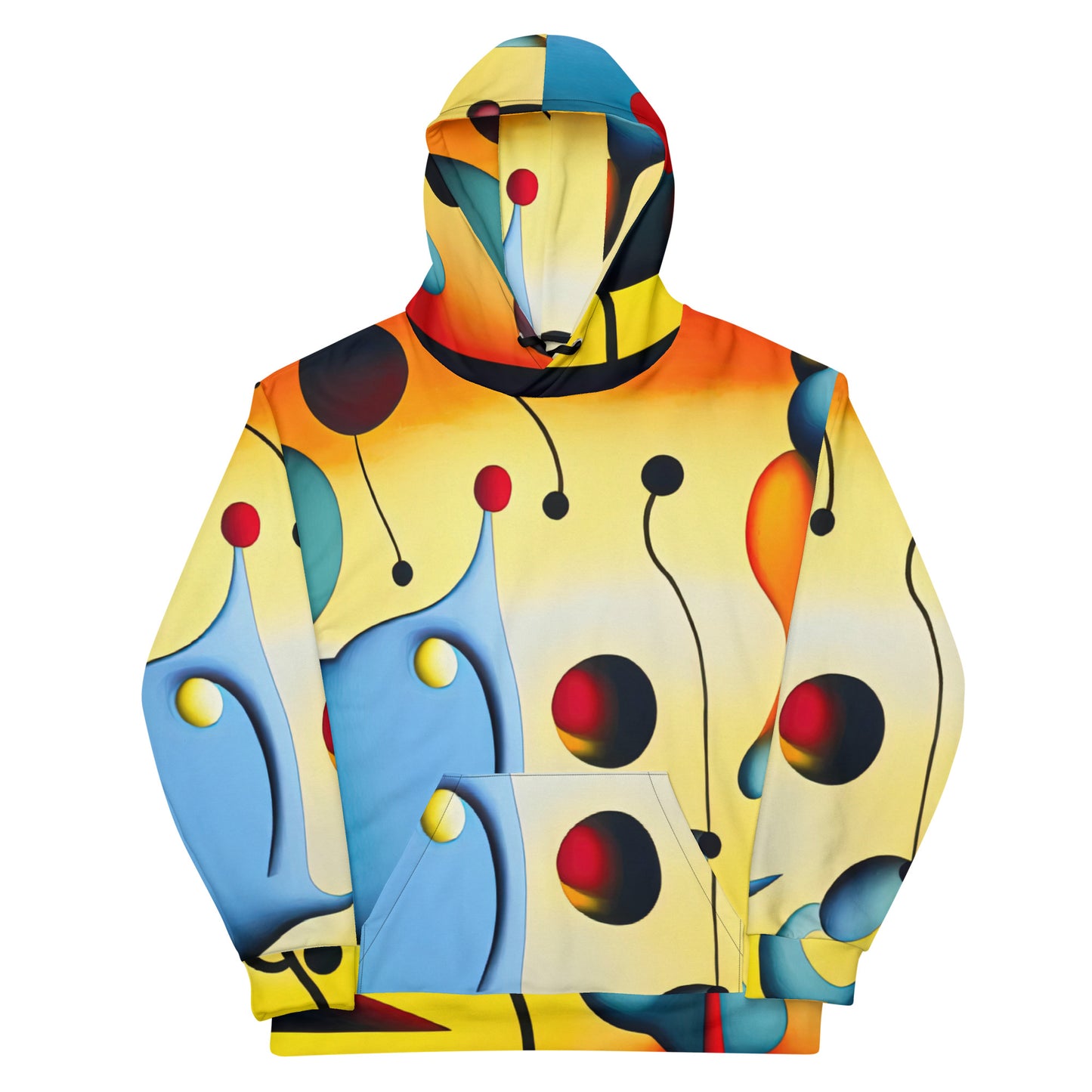 DMV 0098 Retro Art Unisex Hoodie