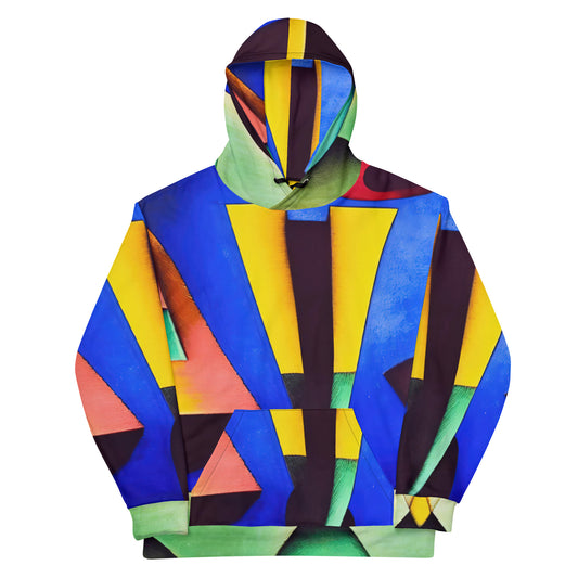 DMV 0255 Retro Art Unisex Hoodie