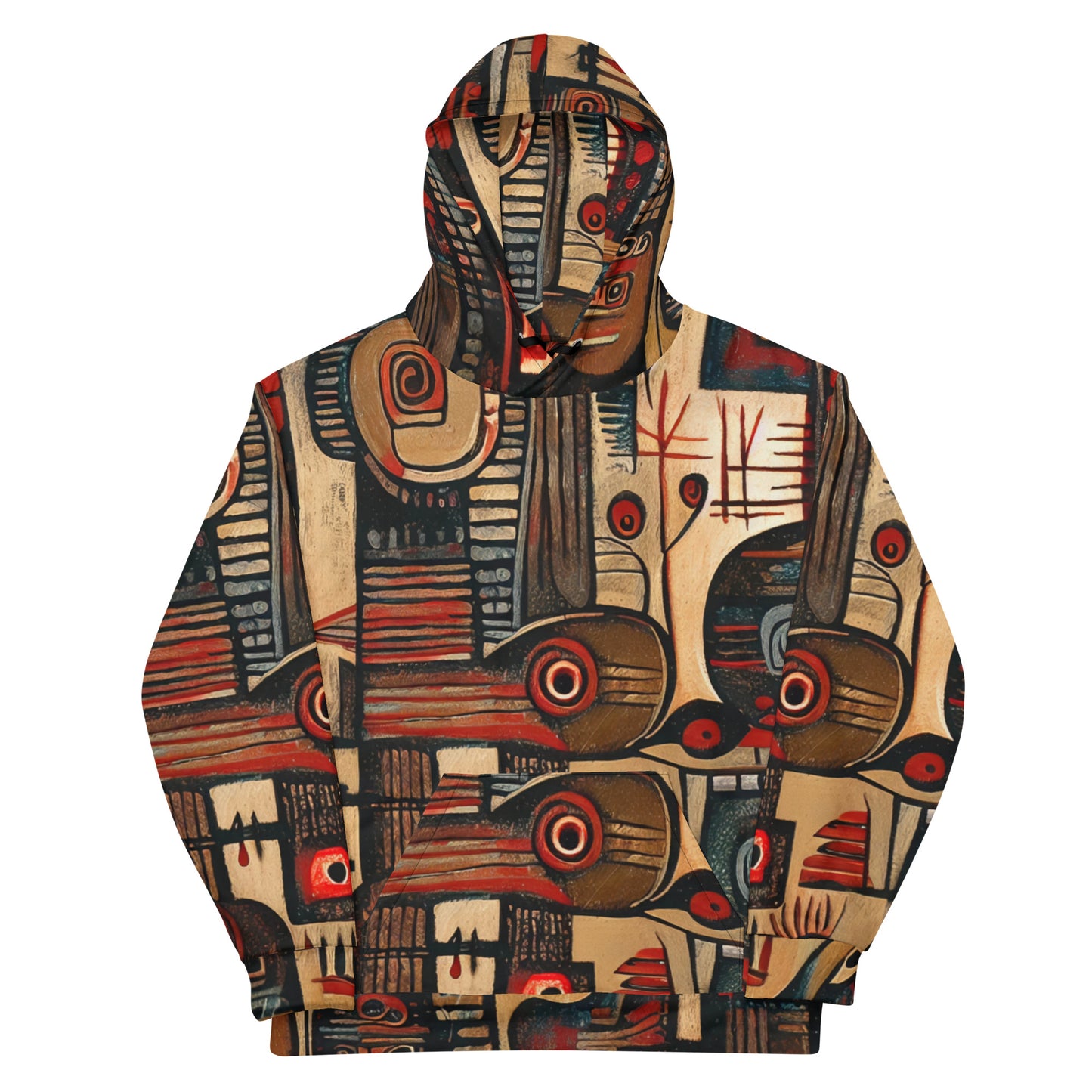 DMV 0256 Retro Art Unisex Hoodie