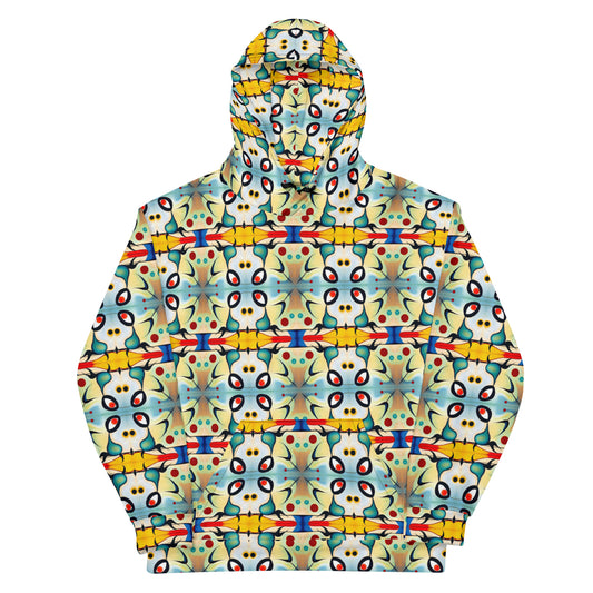 DMV 0102 Vintage Artsy Unisex Hoodie