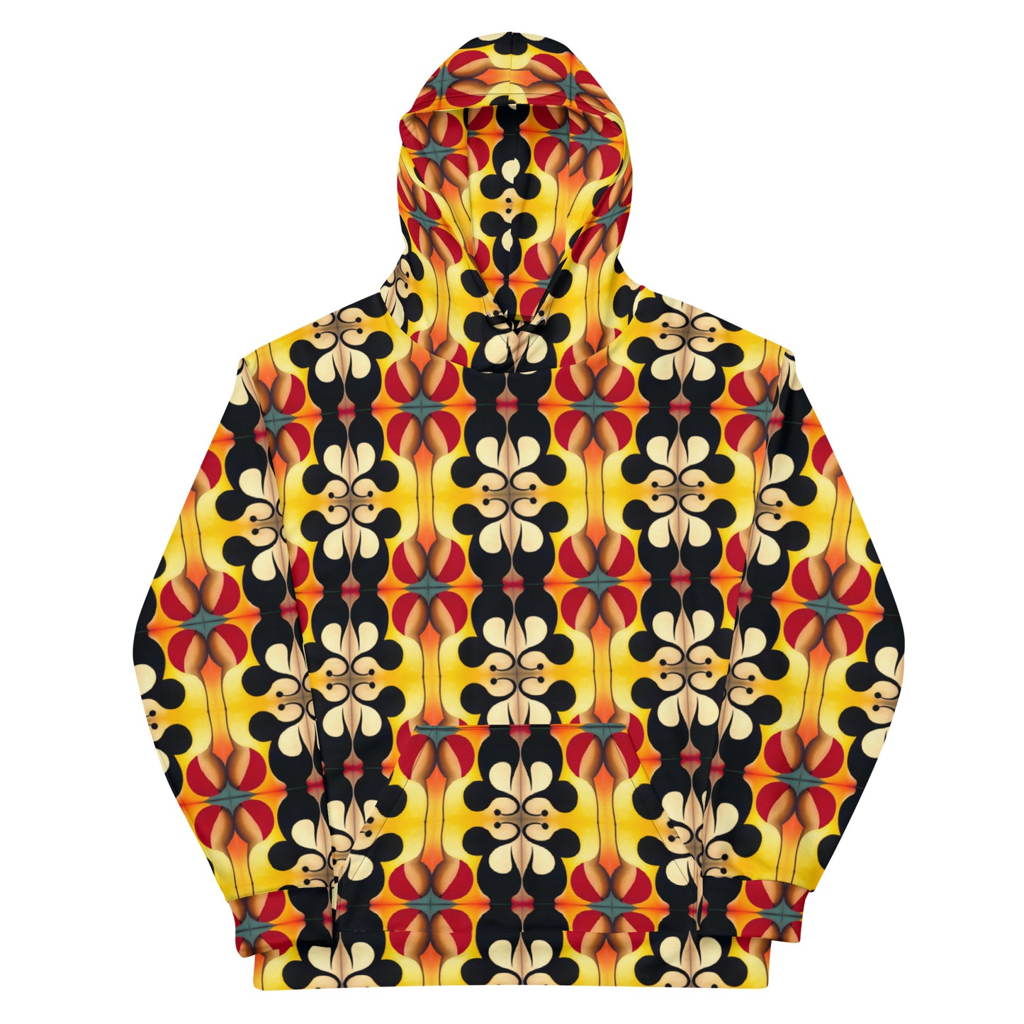 DMV 0215 Vintage Artsy Unisex Hoodie