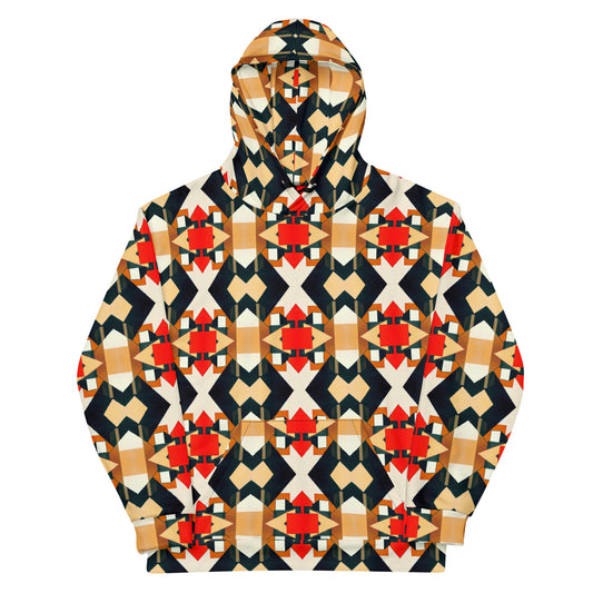 DMV 0138 Geo Boho Unisex Hoodie