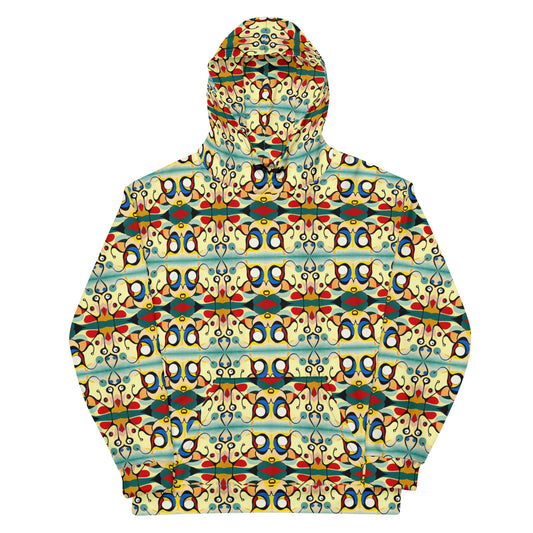 DMV 0405 Vintage Artsy Unisex Hoodie