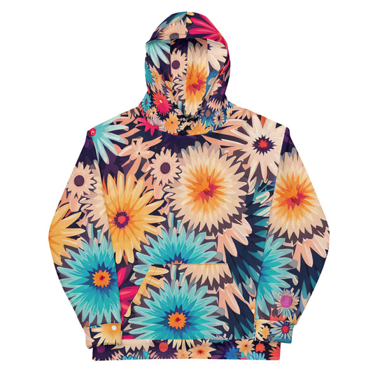 DMV 0404 Floral Unisex Hoodie