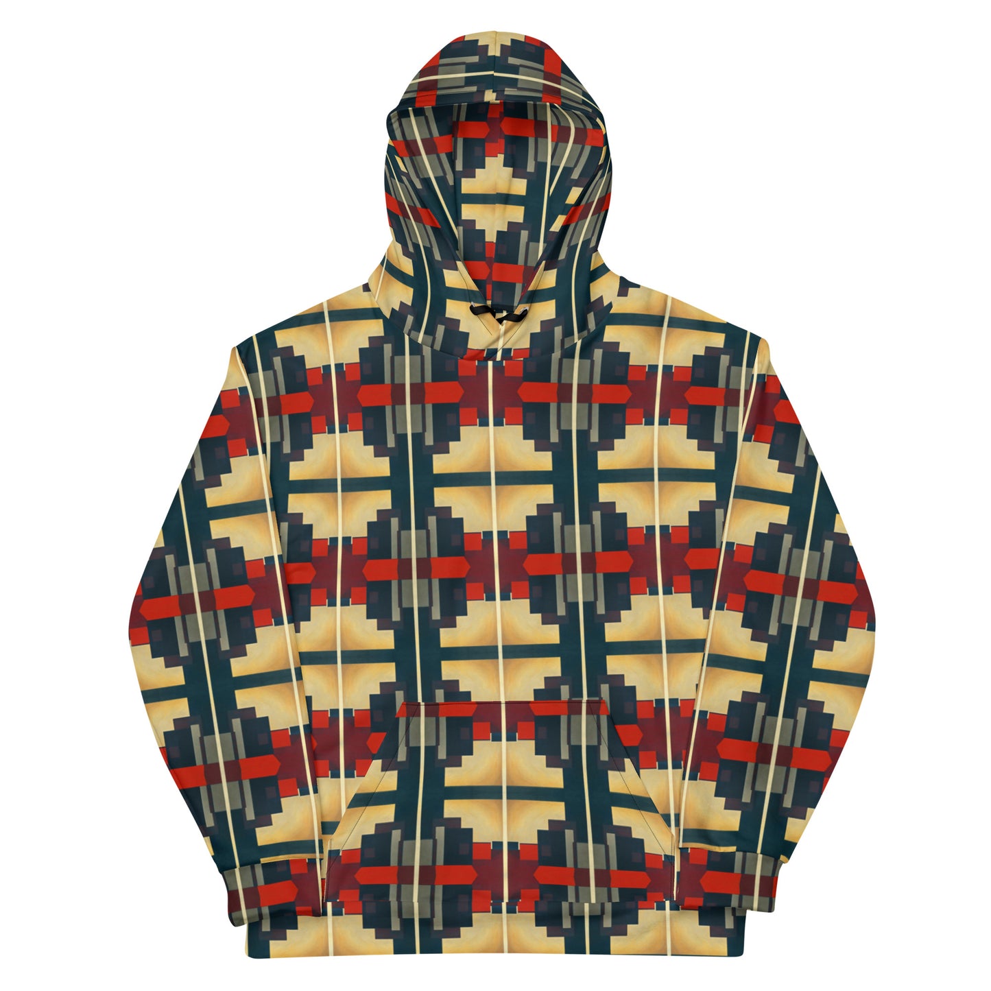 DMV 0186 Geo Boho Unisex Hoodie