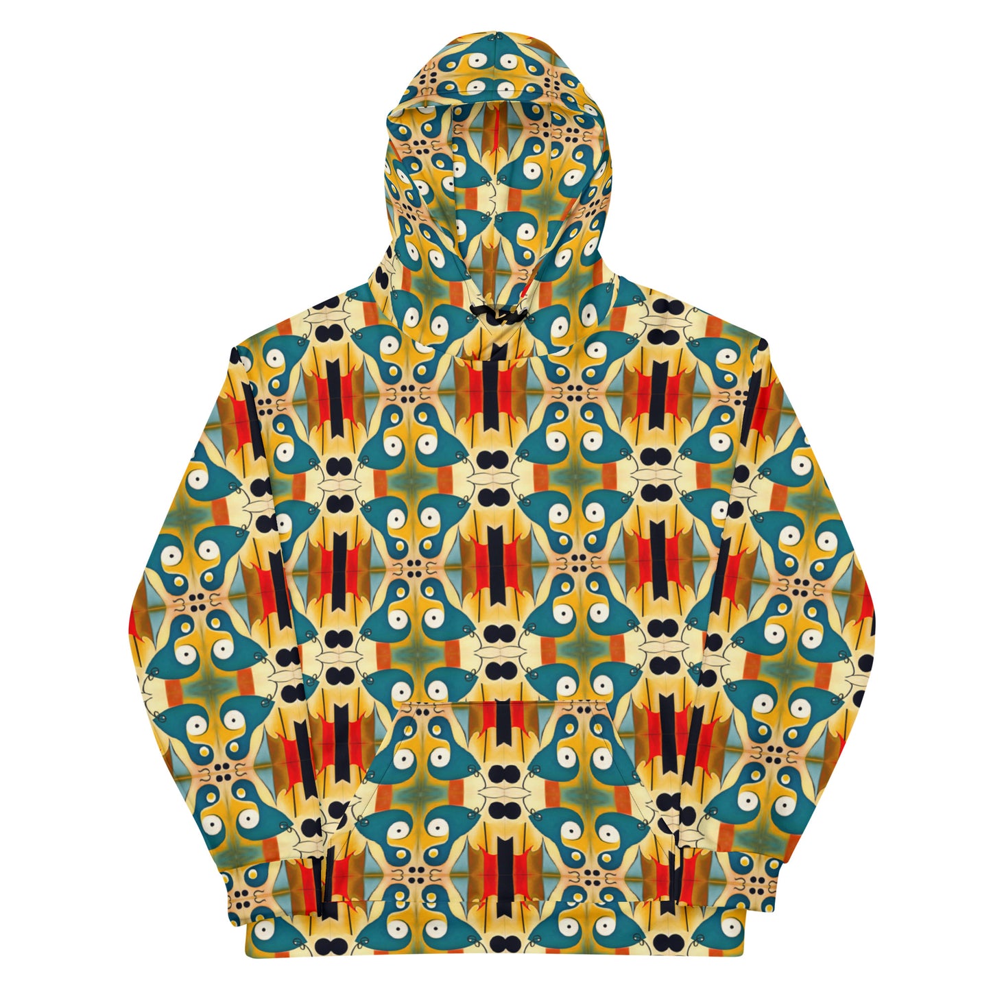 DMV 1526 Vintage Artsy Unisex Hoodie