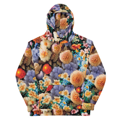 DMV 0302 Floral Unisex Hoodie