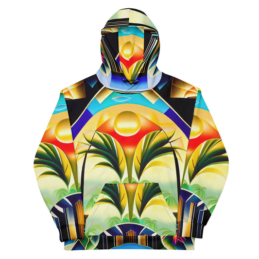 DMV 0258 Retro Art Unisex Hoodie