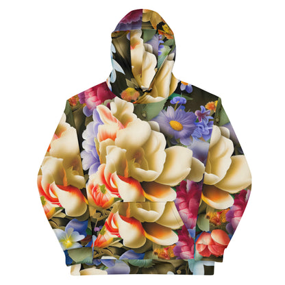 DMV 0268 Floral Unisex Hoodie