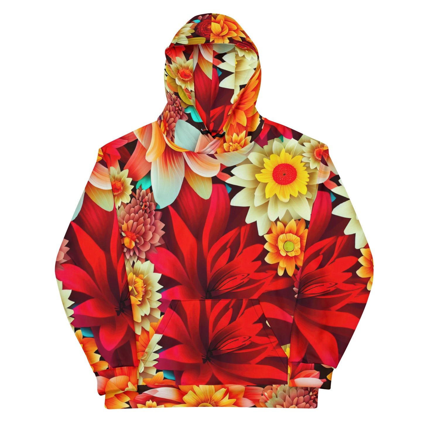 DMV 0419 Floral Unisex Hoodie