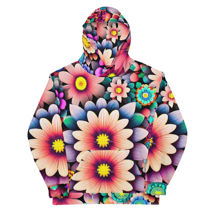 DMV 0515 Floral Unisex Hoodie