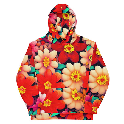 DMV 0324 Floral Unisex Hoodie