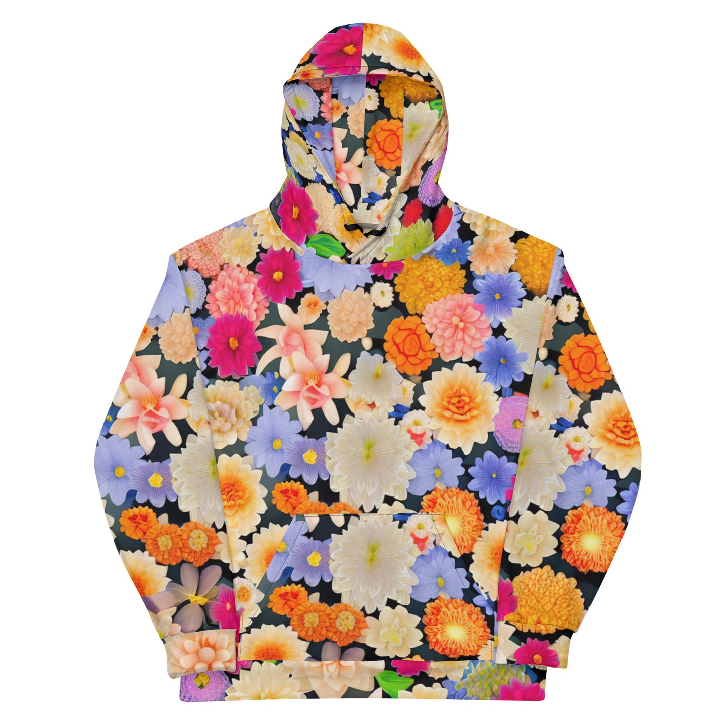 DMV 1675 Floral Unisex Hoodie