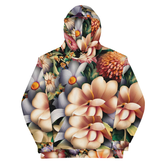 DMV 1574 Floral Unisex Hoodie