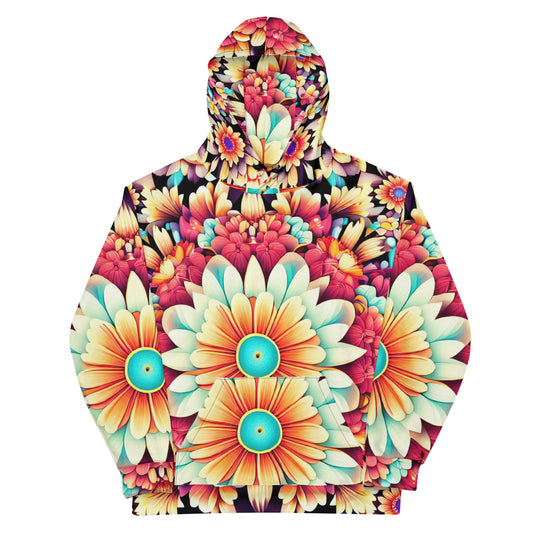 DMV 0755 Floral Unisex Hoodie